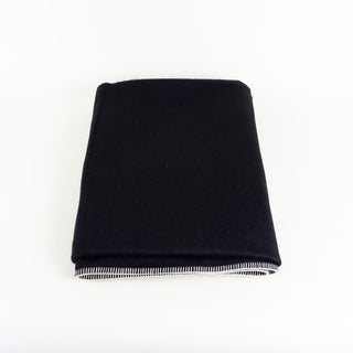 Siempre Recycled Fiber White or Black Blanket | Blacksaw