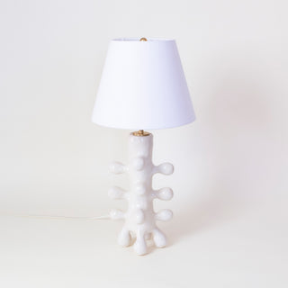 Porcelain Knob Lamp by Sarah Mijares Fick