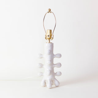Porcelain Knob Lamp by Sarah Mijares Fick