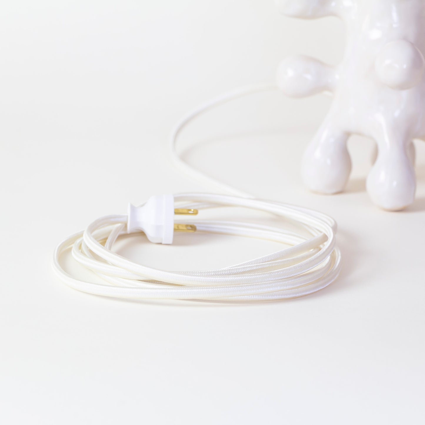 Porcelain Knob Lamp by Sarah Mijares Fick