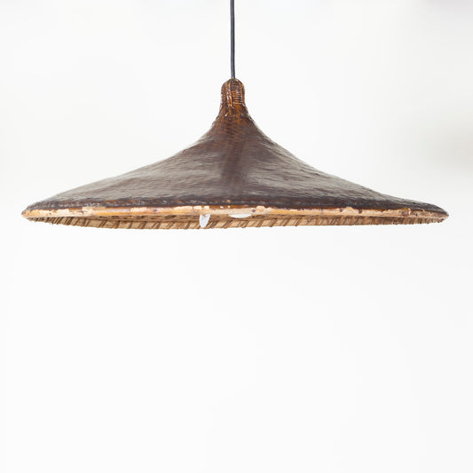 Vintage Chinese Hats turned into Pendant lights