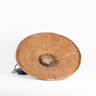 Vintage Chinese Hats turned into Pendant lights