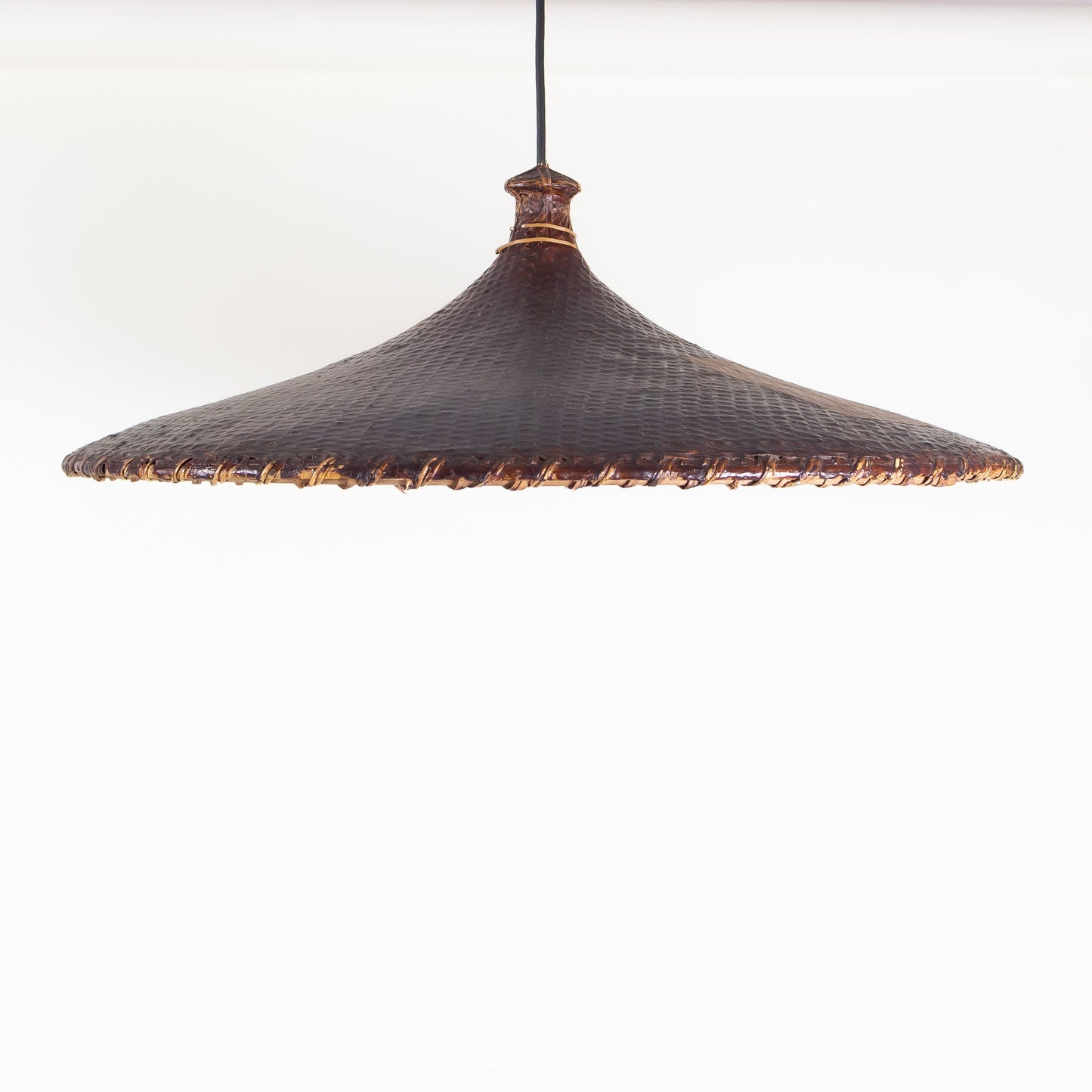 Vintage Chinese Hats turned into Pendant lights