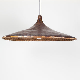 Vintage Chinese Hats turned into Pendant lights